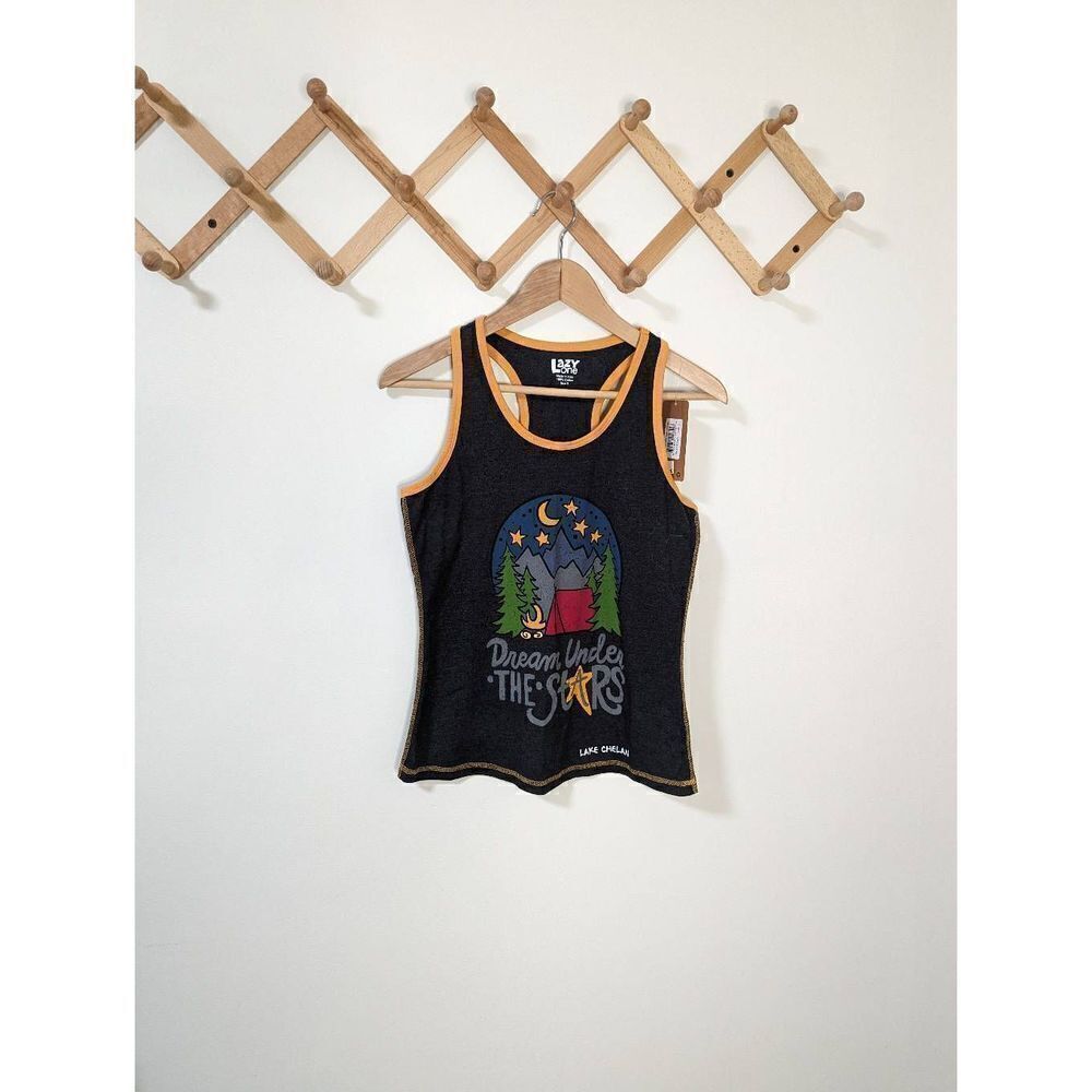 Lazy One Dream Under The Stars Lake Chelan Sleep Tank Top - Size S